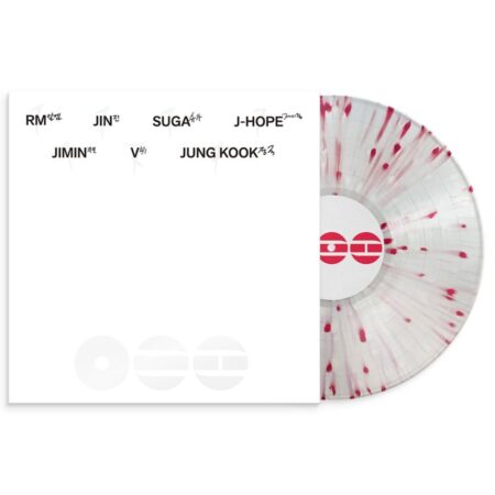 BTS - Arirang (Doorzichtig Met Rood Splatter Vinyl + Slipmat) (LP) | Fiftiesstore