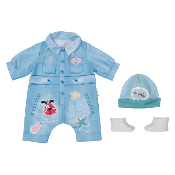 Baby Born Deluxe Jean Overall 43cm | Zapf