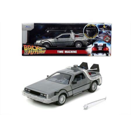 Back to the Future: DeLorean Time Machine 1:24 Schaal Voertuig | Delorean