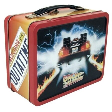 Back to the Future: Outatime Tinnen Lunchbox | 17% korting | Fiftiesstore