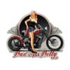 Bad Ass Betty Pin-Up Zwaar Metalen Bord 49 x 60 cm | Fiftiesstore