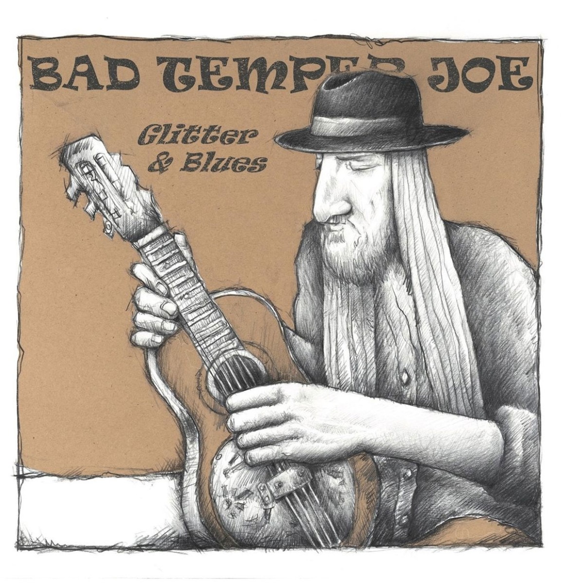 Bad Temper Joe - Glitter & Blues (Grijs Gemarmerd Vinyl) (LP) | Fiftiesstore