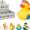 Badeend 8cm in 6 soorten verkrijgbaar | Merkloos