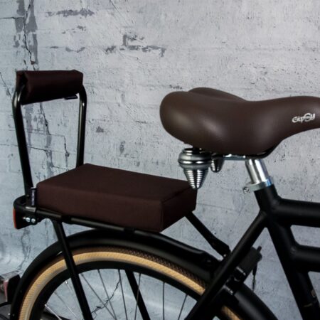 Bagagedragerkussen Fietskussen Chocolade Bruin | Ohmiomine
