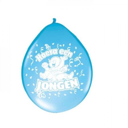 Ballon Jongen 8 stuks | Folat
