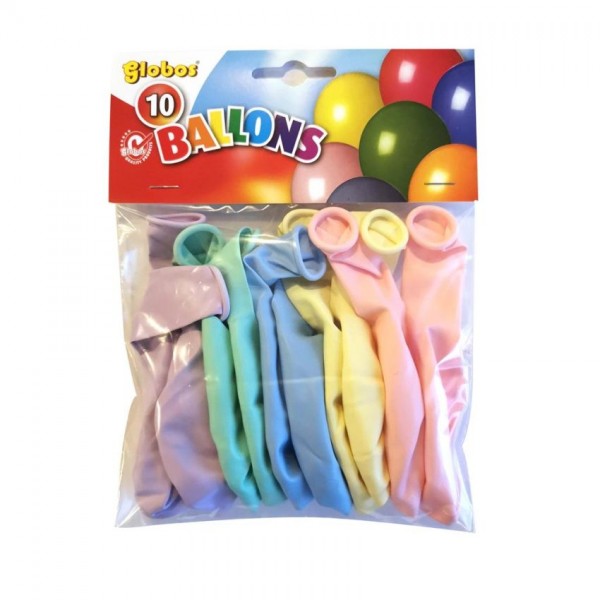 Ballon Verschillende Kleuren Pastel en Macaron |
