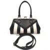 Banned Beautiful Blues Tas Zwart Wit | Fiftiesstore
