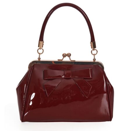 Banned California Nights Handbag Burgundy | Banned