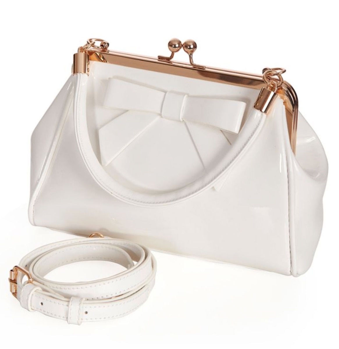 Banned California Nights Tas Wit | Fiftiesstore