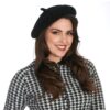 Banned Candy Fluffy Baret Zwart | Fiftiesstore