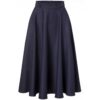Banned Di Di Swing Skirt Night Blue -2XL | Banned
