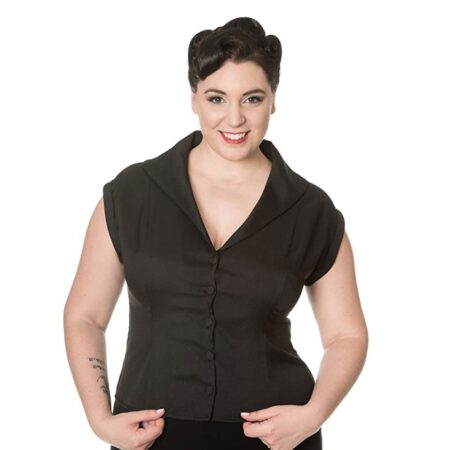 Banned Dream Master Blouse Black-XL | Banned