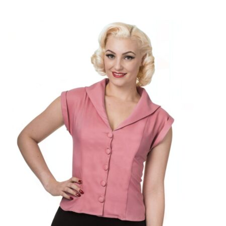 Banned Dream Master Blouse Pink-XXXXL | Banned