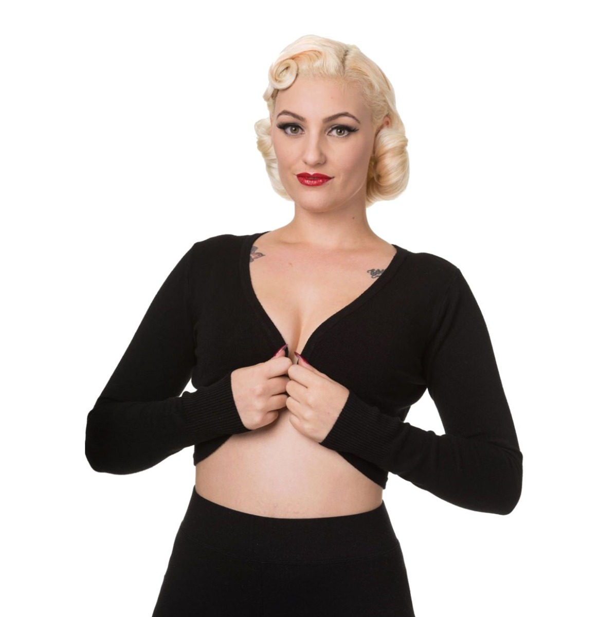 Banned Flickers Bolero Black-4XL | Banned