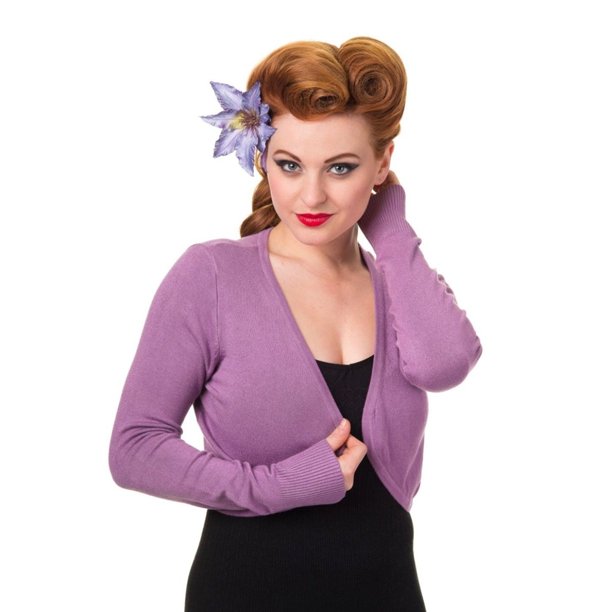 Banned Flickers Bolero Lavender Purple-L | Banned