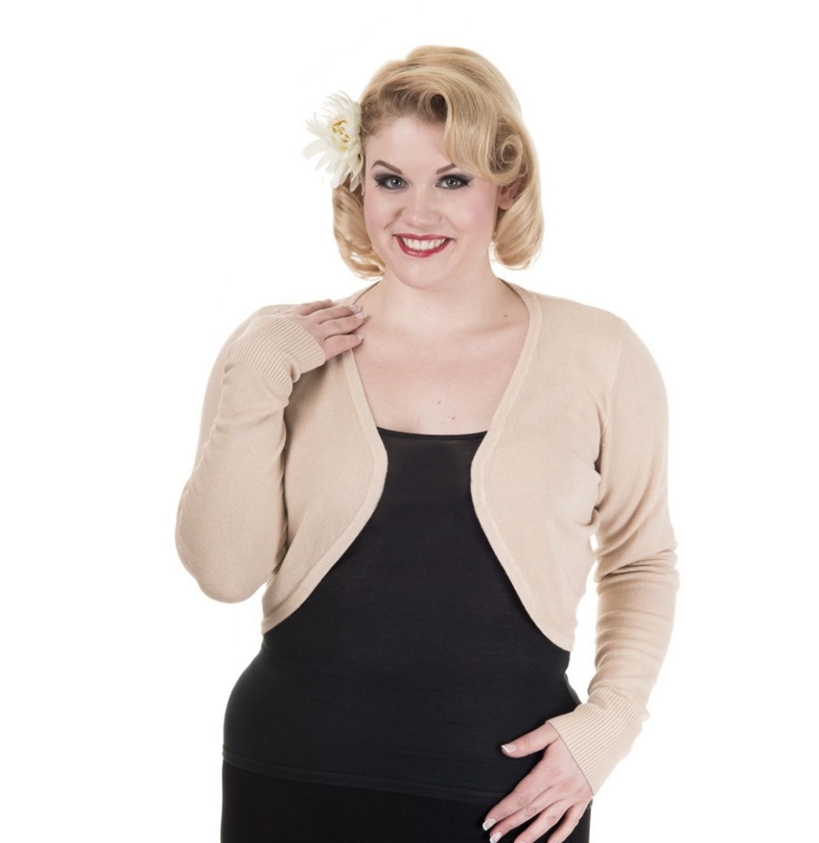 Banned Flickers Bolero Off White -XL | Banned