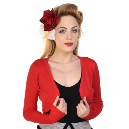 Banned Flickers Bolero Rood-4XL | Banned