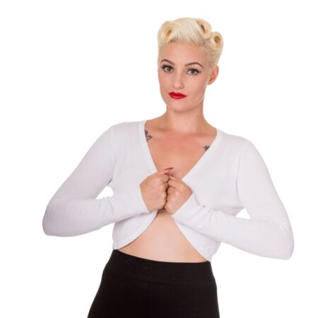 Banned Flickers Bolero Snow White -4XL | Banned