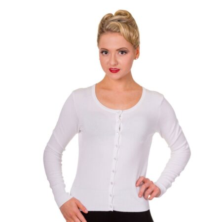 Banned Gina Cardigan Snow White -M | Banned