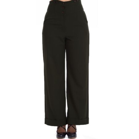 Banned Girl Boss Trousers Black-2XL | Banned