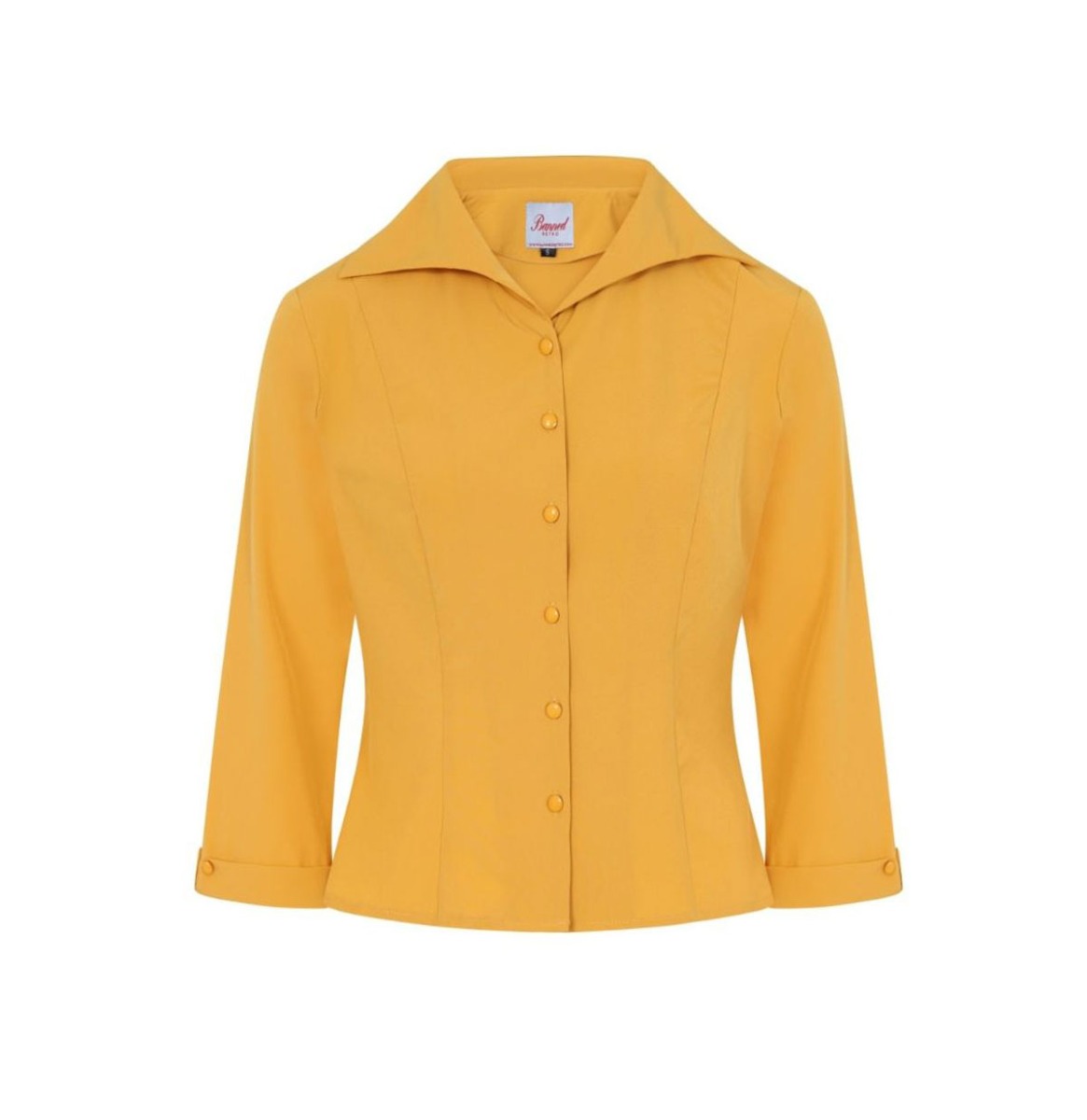 Banned Janine Blouse Mustard-M | Banned