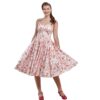 Banned Jeanie Tea Corset Dress Floral Cream-2XL | Banned