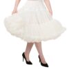 Banned Lifeforms Petticoat Ivory 26 Inch-XL/XXL | Fiftiesstore