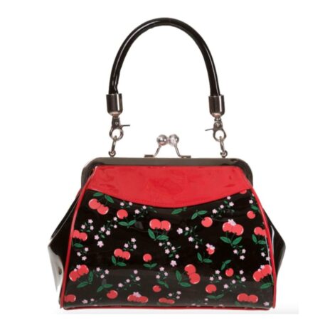 Banned New Romantics Handtas Kersen Zwart | Banned