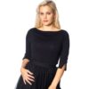 Banned Oonagh Basic Top Black-XL | Banned