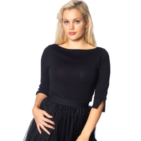 Banned Oonagh Basic Top Black-XL | Banned