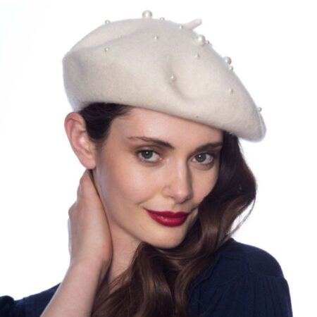 Banned Pearl Baret Creme | Fiftiesstore