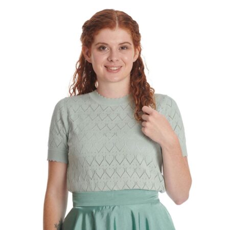 Banned Sweet Gardina Jumper Top Green-L | Banned
