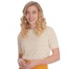 Banned Sweet Gardina Jumper Top Off White -M | Banned