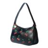Banned Wild Cherry Schouder Tas Zwart | Banned