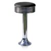 Bar Stool BS-27 Black-Beton | Bel Air Retro Fifties Furniture