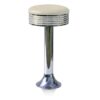 Bar Stool BS-27 Off White-Hout | Bel Air Retro Fifties Furniture