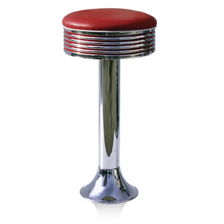 Bar Stool BS-27 Ruby-Beton | Bel Air Retro Fifties Furniture