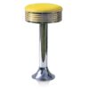 Bar Stool BS-27 Yellow-Hout | Bel Air Retro Fifties Furniture