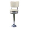 Bar stool BS-27 CB Off White-Hout | Bel Air Retro Fifties Furniture