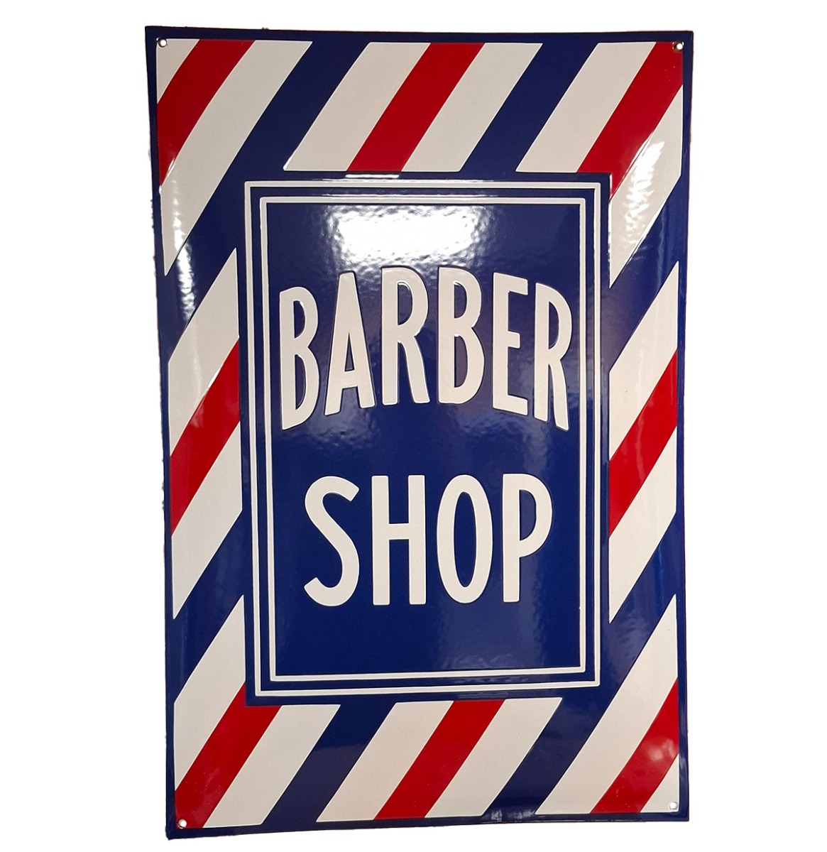 Barber Shop Emaille Bord - 60 x 40cm | Fiftiesstore