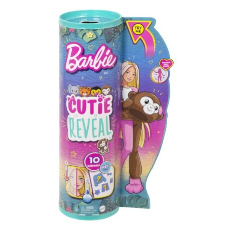 Barbie Cutie Reveal Jungle Series Aap | Barbie