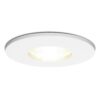 Barcelona LED Inbouwspot - Dimbaar - GU10 fitting - 4 Watt - 4000K Neutraal Wit IP44 spatwaterdicht - Wit - Voor binnen