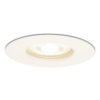 Bari LED Inbouwspot - 4 Watt 345 Lumen - 4000K neutraal wit - GU10 - Dimbaar - Rond - IP64 Waterdicht - Wit - Voor binnen
