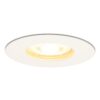 Bari LED Inbouwspot - 4 Watt 345 lumen - 2700K Warm Wit - GU10 - Dimbaar - Rond - IP65 Waterdicht - Wit - Voor binnen