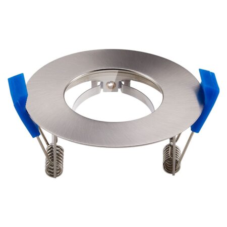 Bari LED Inbouwspot - Diameter 85mm - GU10 Fitting - inbouwarmatuur - Rond - IP65 voor badkamer. binnen en buiten - RVS | HOFTRONIC