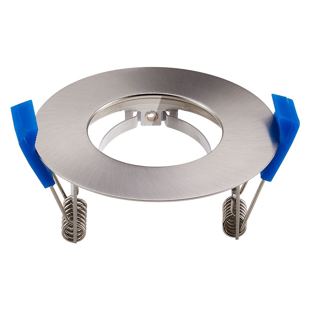 Bari LED Inbouwspot - Diameter 85mm - GU10 Fitting - inbouwarmatuur - Rond - IP65 voor badkamer. binnen en buiten - RVS | HOFTRONIC