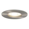 Bari LED inbouwspot - 4 Watt 345 Lumen - 4000K neutraal wit - GU10 - Dimbaar - Rond - IP64 Waterdicht - RVS - Voor binnen