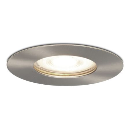 Bari LED inbouwspot - 4 Watt 345 Lumen - 4000K neutraal wit - GU10 - Dimbaar - Rond - IP64 Waterdicht - RVS - Voor binnen