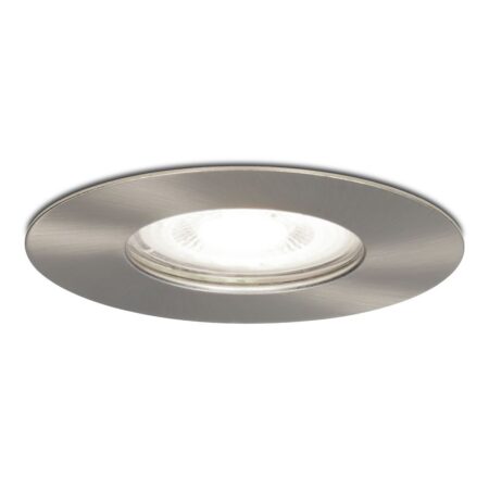 Bari LED inbouwspot - 4 Watt 345 Lumen - 6500K daglicht wit - GU10 - Dimbaar - Rond - IP64 Waterdicht - RVS - Voor binnen
