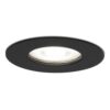 Bari LED inbouwspot - 4 Watt 345 Lumen - 6500K daglicht wit - GU10 - Dimbaar - Rond - IP64 Waterdicht - Zwart - Voor binnen